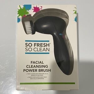 Black Facial Cleansing Power Brush